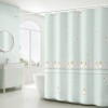 Cartoon shower curtain polyester shower curtain digital printing thickened waterproof toilet curtain balcony curtain customization