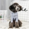 Factory direct sales of new dog clothing autumn and winter plus velvet bottoming shirt small and medium cat clothes warm pet clothes	