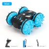 Children's toy four-wheel drive amphibious remote control 2.4G stunt car waterproof off-road double-sided driving rechargeable tank car