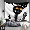 Thickenedqa cloth tapestry exaggerated abstract style hanging cloth background cloth shielding cloth