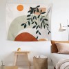 Thickeneda cloth tapestry exaggerated abstract style hanging cloth background cloth shielding cloth