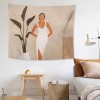Thickeneda cloth tapestry exaggerated abstract style hanging cloth background cloth shielding cloth