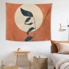 Thickeneda cloth tapestry exaggerated abstract style hanging cloth background cloth shielding cloth