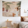 Thickeneda cloth tapestry exaggerated abstract style hanging cloth background cloth shielding cloth