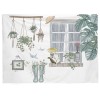 Rental room decoration cloth background cloth ins hanging cloth bedroom dormitory bedside layout background cloth wall cloth tapestry