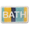 Simple thickened bathroom absorbent Floor Mat Carpet door entry household flocking non slip mat bedroom mat