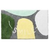 Simple thickened bathroom absorbent Floor Mat Carpet door entry household flocking non slip mat bedroom mat