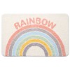Simple thickened bathroom absorbent Floor Mat Carpet door entry household flocking non slip mat bedroom mat