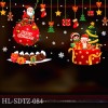2021 Christmas window stickers static stickers shopping malls parties Christmas static stickers active atmosphere supplies