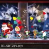 2021 Christmas window stickers static stickers shopping malls parties Christmas static stickers active atmosphere supplies