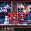 2021 Christmas window stickers static stickers shopping malls parties Christmas static stickers active atmosphere supplies