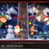 2021 Christmas window stickers static stickers shopping malls parties Christmas static stickers active atmosphere supplies