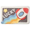 Modern flocking home entry Floor Mat Carpet household bathroom water absorbent non slip mat bedroom door mat