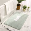Simple household bathroom non slip floor mat carpet toilet door absorbent foot mat household toilet door mat