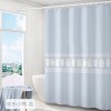 Waterproof and mould proof thickened polyester shower curtain digital printing shower curtain bathroom partition hanging curtain shower curtain cloth