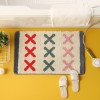 Japan and South Korea bathroom absorbent floor mat toilet toilet door non slip mat foot mat household door mat carpet