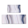 Durable non slip floor mat leather kitchen floor mat wash free oil proof Waterproof PVC floor mat