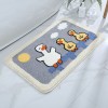 Cartoon bathroom bathroom water absorption non slip floor mat bedroom children's room carpet lovely little duck into the door mat