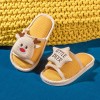 Children's linen slippers