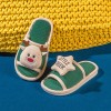 Children's linen slippers