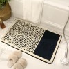 Simple light luxury toilet water absorption floor mat household bathroom door anti-skid mat entrance mat