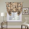 Thickened shading curtain cloth modern simple pole bow classic Flower Printed finished curtain