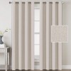 Rice grain hemp Nordic window curtain fabric bedroom children's perforated sound insulation shading curtain finished product