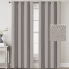 Rice grain hemp Nordic window curtain fabric bedroom children's perforated sound insulation shading curtain finished product