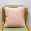 Nordic solid color lamb cashmere plush pillow back cushion bedside sofa pillow Teddy cashmere pillow cover cushion cover