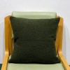 Nordic solid color lamb cashmere plush pillow back cushion bedside sofa pillow Teddy cashmere pillow cover cushion cover
