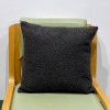 Nordic solid color lamb cashmere plush pillow back cushion bedside sofa pillow Teddy cashmere pillow cover cushion cover