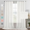 Linen window screen is translucent and impenetrable. Modern simple pure color American finished window screen living room children's curtain