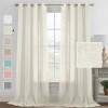 Linen window screen is translucent and impenetrable. Modern simple pure color American finished window screen living room children's curtain