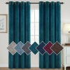 High grade shading and sound insulation finished curtain Nordic flannelette curtain opaque children's living room curtain finished product