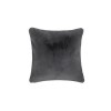 Modern simple Plush solid color pillow cushion imitation rabbit hair pillow bedside pillow cover waist cushion sofa waist pillow