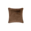 Modern simple Plush solid color pillow cushion imitation rabbit hair pillow bedside pillow cover waist cushion sofa waist pillow