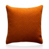 Home Lisi velvet pillow case simple solid color sofa pillow case office cushion cover