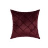 Modern simple pure Dutch velvet hand woven knotting pillow case three-dimensional diamond American sofa pillow cushion