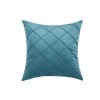 Modern simple pure Dutch velvet hand woven knotting pillow case three-dimensional diamond American sofa pillow cushion