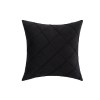 Modern simple pure Dutch velvet hand woven knotting pillow case three-dimensional diamond American sofa pillow cushion