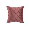 Modern simple pure Dutch velvet hand woven knotting pillow case three-dimensional diamond American sofa pillow cushion