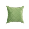 Modern simple pure Dutch velvet hand woven knotting pillow case three-dimensional diamond American sofa pillow cushion