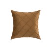 Modern simple pure Dutch velvet hand woven knotting pillow case three-dimensional diamond American sofa pillow cushion