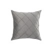 Modern simple pure Dutch velvet hand woven knotting pillow case three-dimensional diamond American sofa pillow cushion