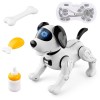 Intelligent remote control robot dog early education children's toy parent-child interaction programmable inverted demonstration simulation dog