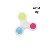 Bubble Music Fingertip Spinner Rodent Finger Spinner Press Bubble Decompression Silicone Pioneer Vent Reduction Toy