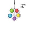 Bubble Music Fingertip Spinner Rodent Finger Spinner Press Bubble Decompression Silicone Pioneer Vent Reduction Toy