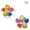 Bubble Music Fingertip Spinner Rodent Finger Spinner Press Bubble Decompression Silicone Pioneer Vent Reduction Toy