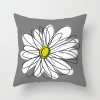 Home pillow case Daisy pillow case living room sofa decorative pillow case