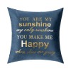 Modern simple gilded flannelette pillow case sofa cushion light luxury model room soft bag bed pillow waist pillow customized
